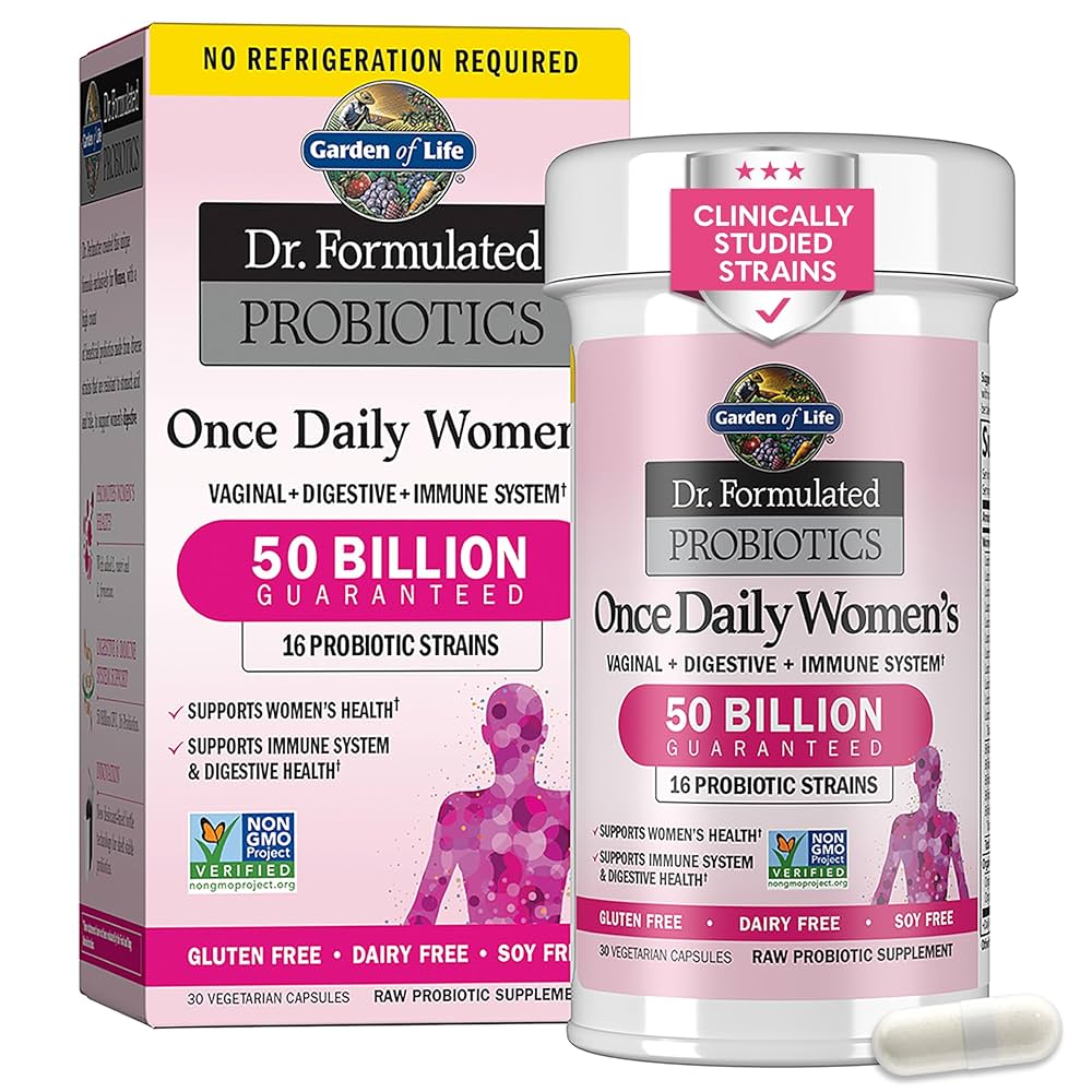 Garden of Life Dr. Formulated Probiotics Once Daily Women's 30 Capsules