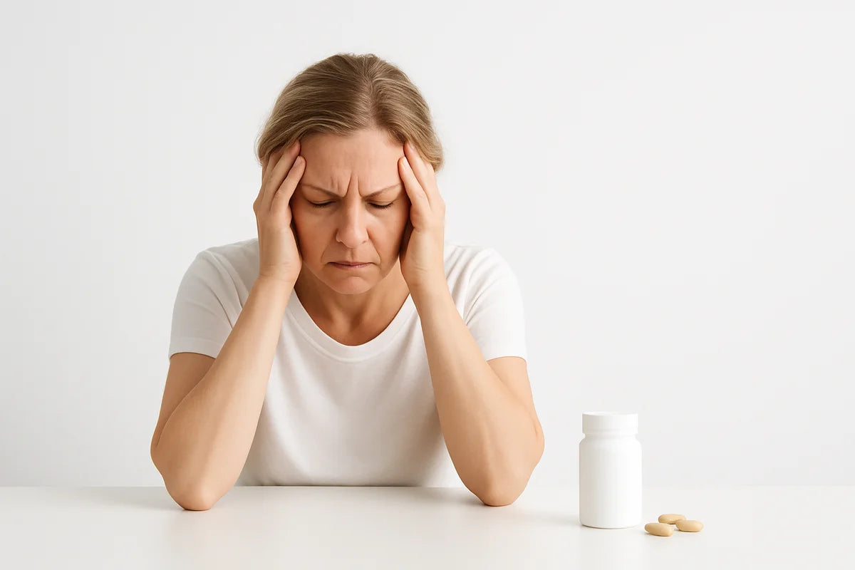 Perimenopause Anxiety Supplements When You Can’t Take SSRIs - professional photograph