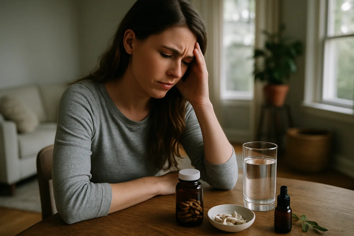 Natural Migraine Supplements for POTS and MCAS That People Actually Tolerate - professional photograph