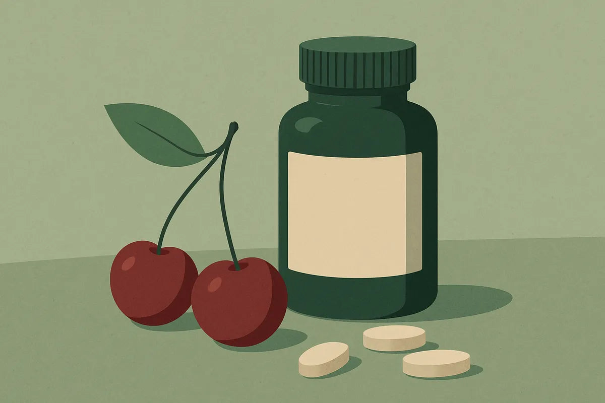 Tart Cherry Supplements: Benefits, Science, and How to Use Them - illustration