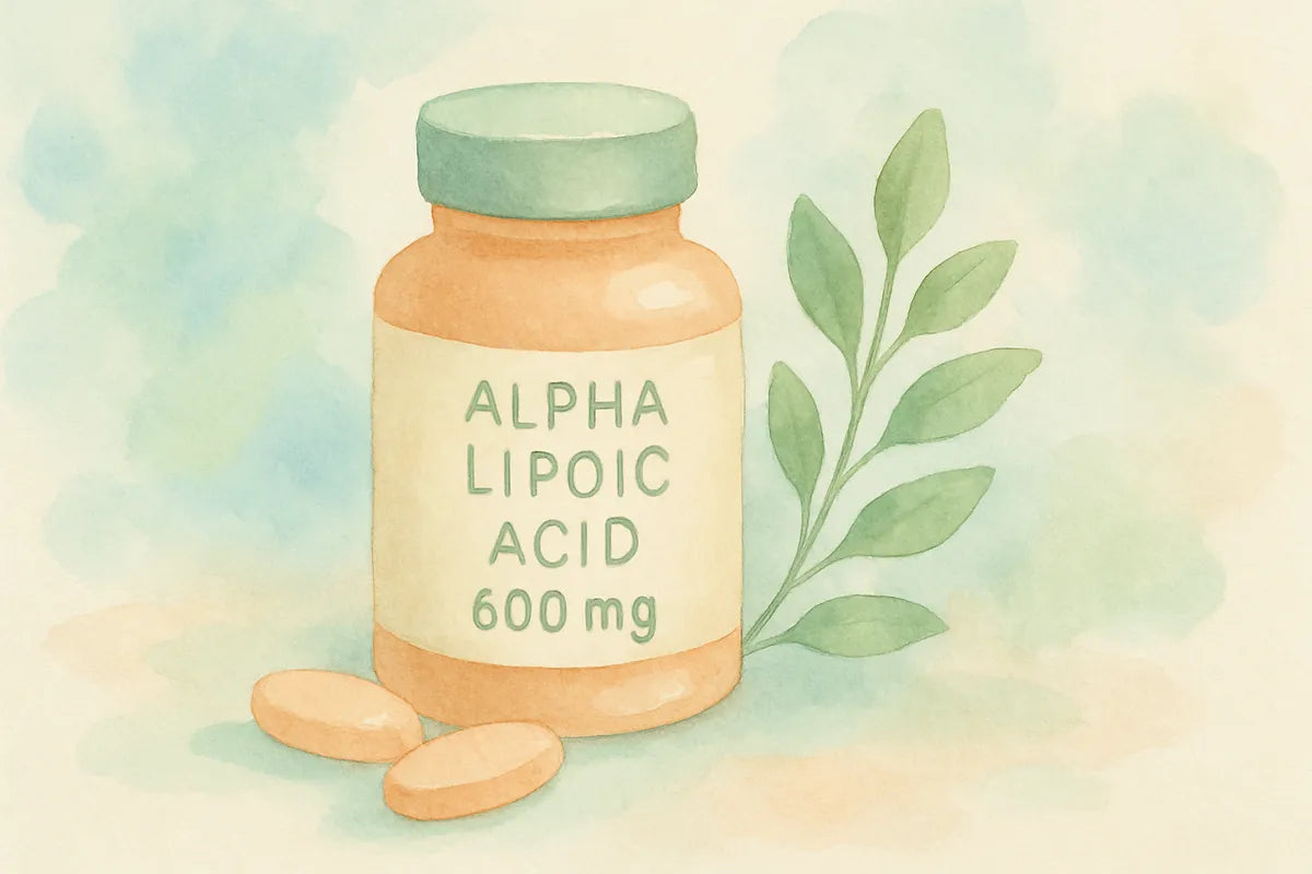 Alpha Lipoic Acid 600 mg: What It Does, How It Works, and Who Might Benefit - illustration