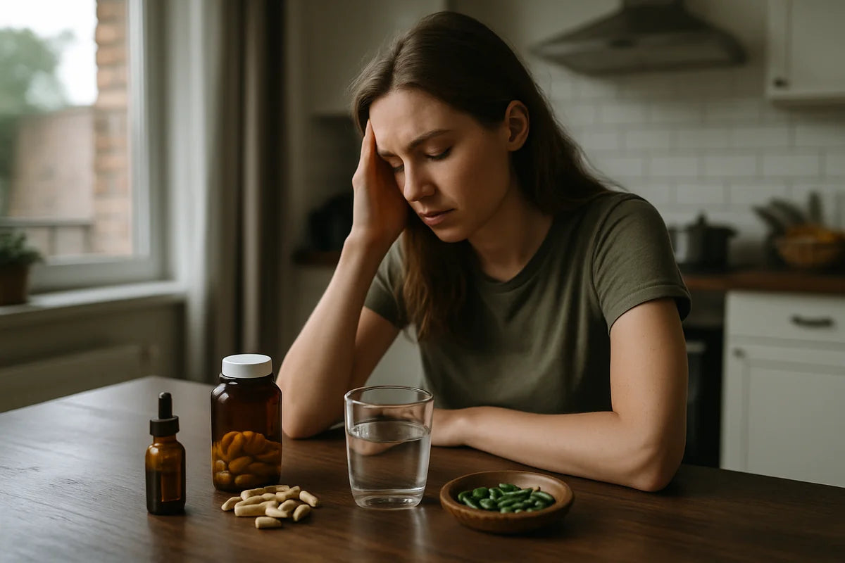 Natural Supplements That May Ease POTS Brain Fog and Low Energy - professional photograph