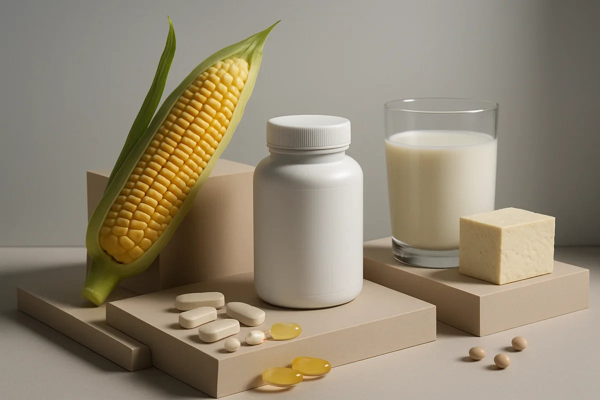 Why Your Supplements May Contain Hidden Corn, Dairy, or Soy Derivatives - professional photograph