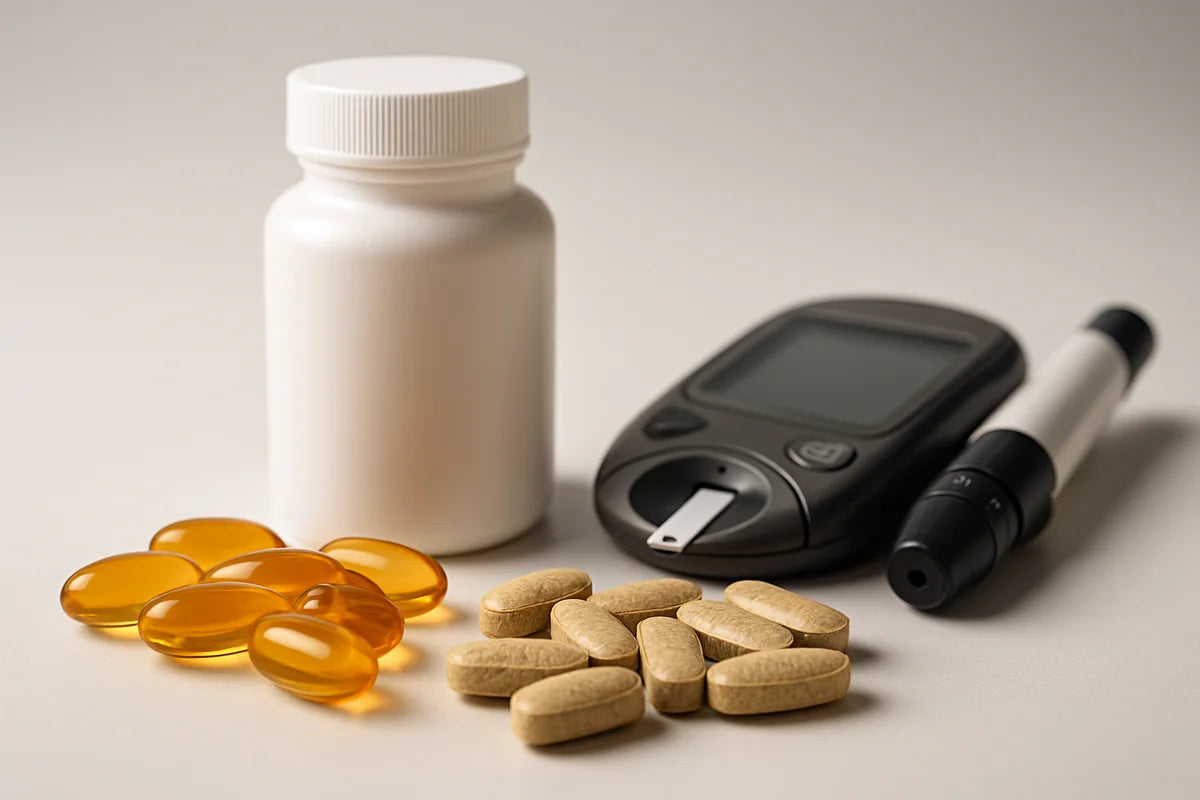 Top Supplements for Managing Blood Sugar Levels Without Guesswork - professional photograph