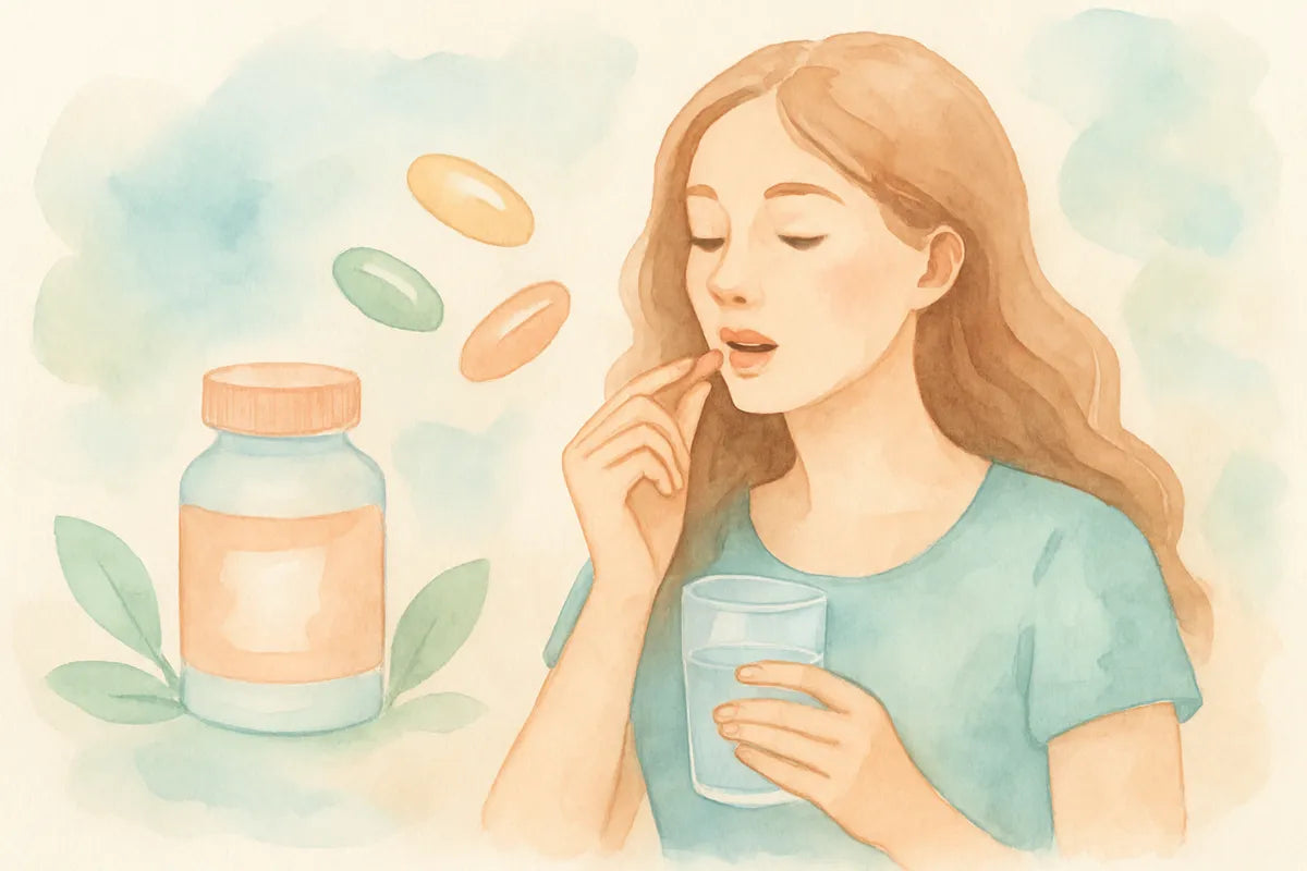 What Vitamins Should I Take Daily for a Woman - illustration