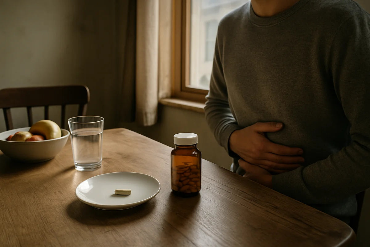 Gentle Anti Inflammatory Supplements for Gastritis and IBS That Won’t Pick a Fight with Your Gut - professional photograph