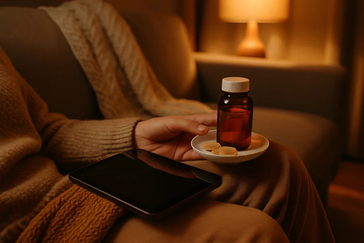 Capsule vs Liquid Supplements for Gastroparesis Patients Which One Goes Down Easier - professional photograph