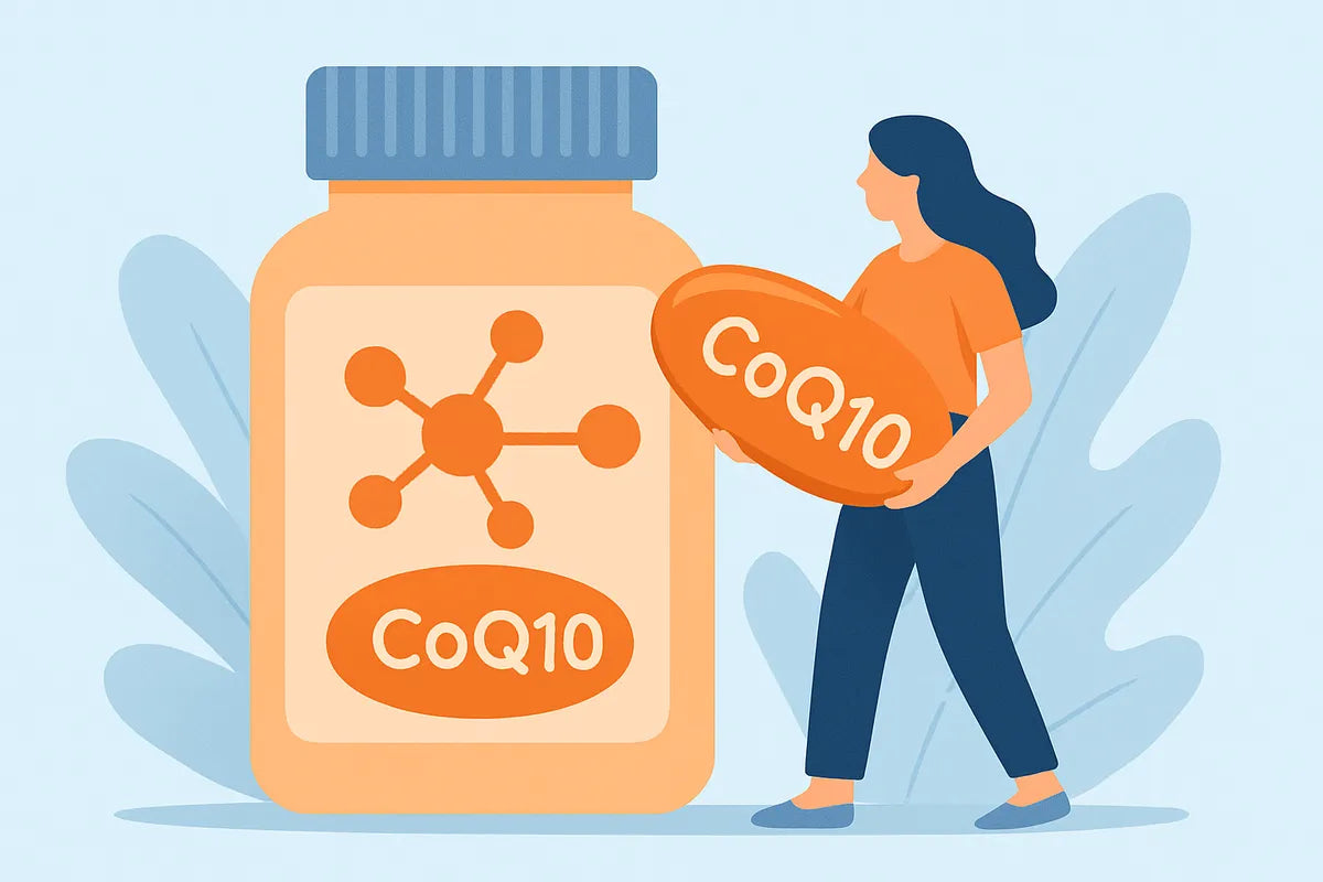 Understanding Ubiquinol CoQ10: Benefits, Dosage, and How It Supports Your Energy and Heart Health - illustration
