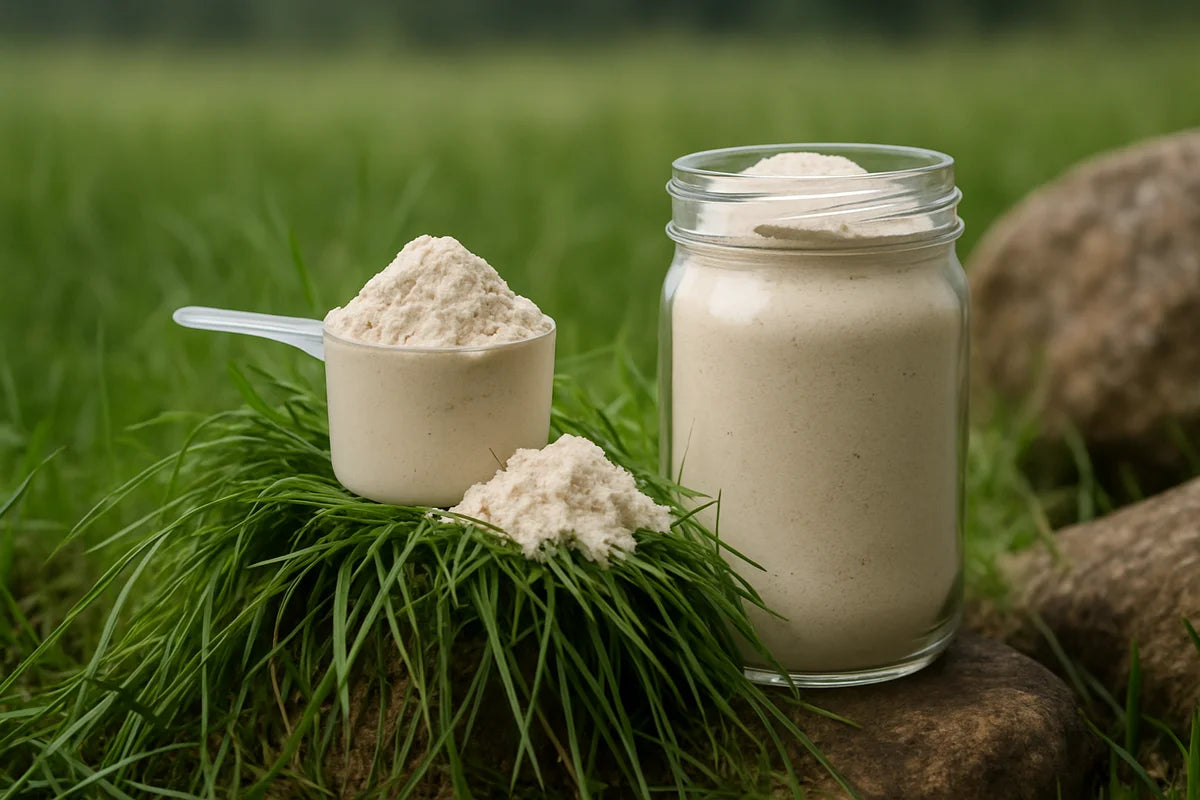 Grass Fed Protein Powder: What You’re Paying For and How to Pick a Good One - professional photograph