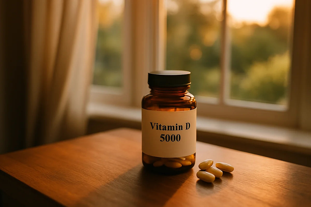 Vitamin D 5000: When It Makes Sense, How to Take It, and When to Slow Down - professional photograph
