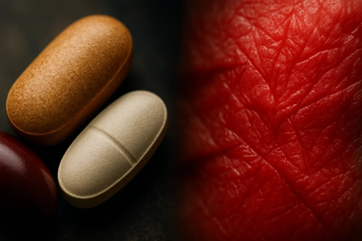 Supplements for perimenopause anger and relationship problems: what helps, what doesn’t, and how to use them - professional photograph