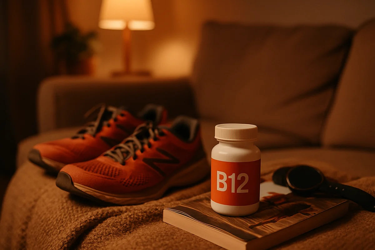 Vitamin B12 and Running Energy What Helps and What Doesn’t - professional photograph