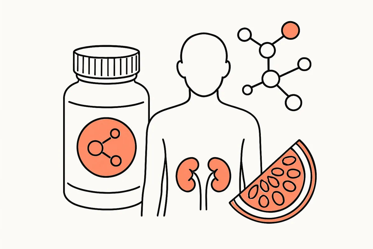 Urolithin A: What It Is, How It Works, and Why It Matters for Your Health - illustration
