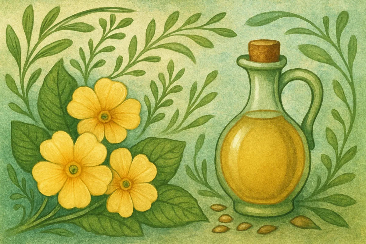 Primrose Oil: Benefits, Uses, and What to Know Before Taking It - illustration