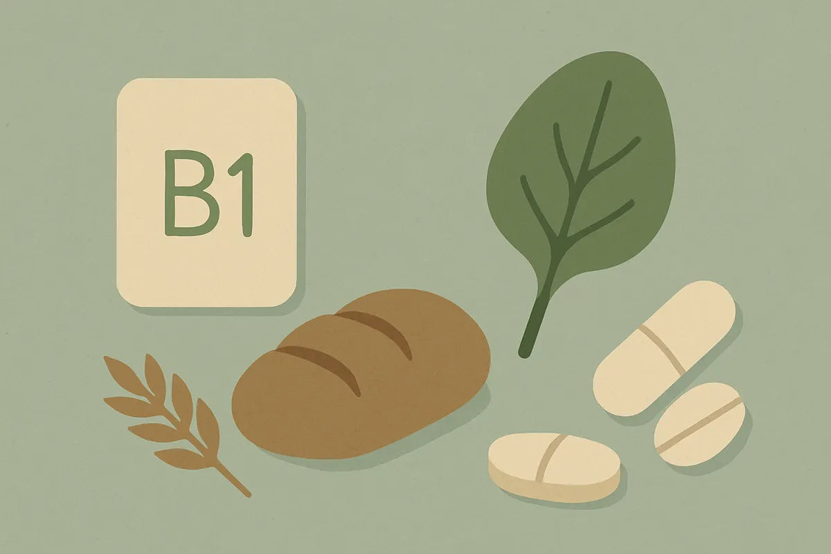 Vitamin B1: Why This Essential Nutrient Matters for Your Energy and Nerves - illustration
