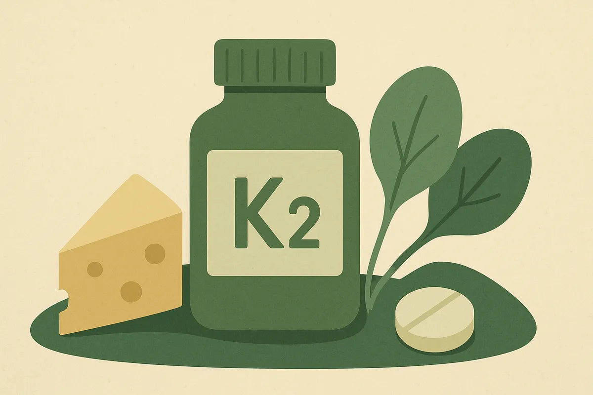 Vitamin K2 Supplement: Why It Matters for Bone and Heart Health - illustration