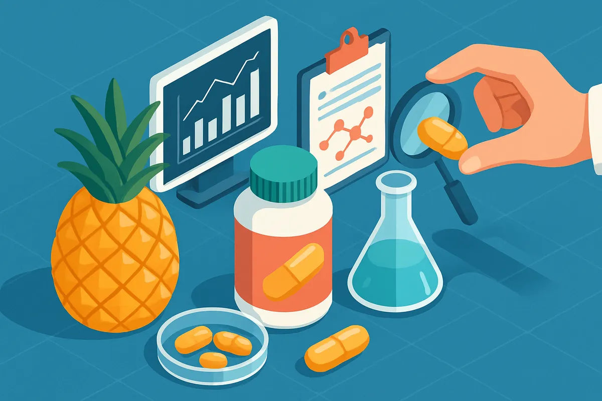 Bromelain Supplement: Benefits, Uses, and What to Know Before Taking It - illustration