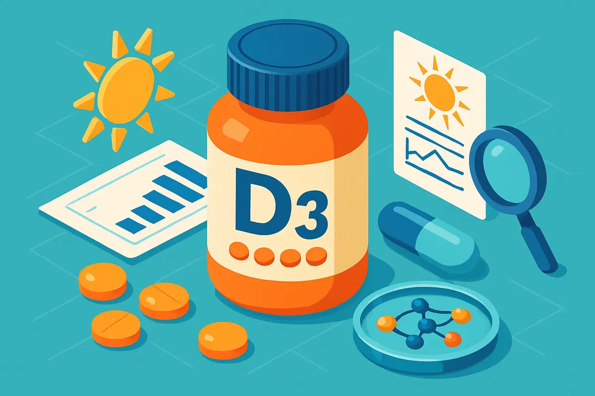 Vitamin D3 5000 IU: Benefits, Dosage, and Safety Guide - illustration