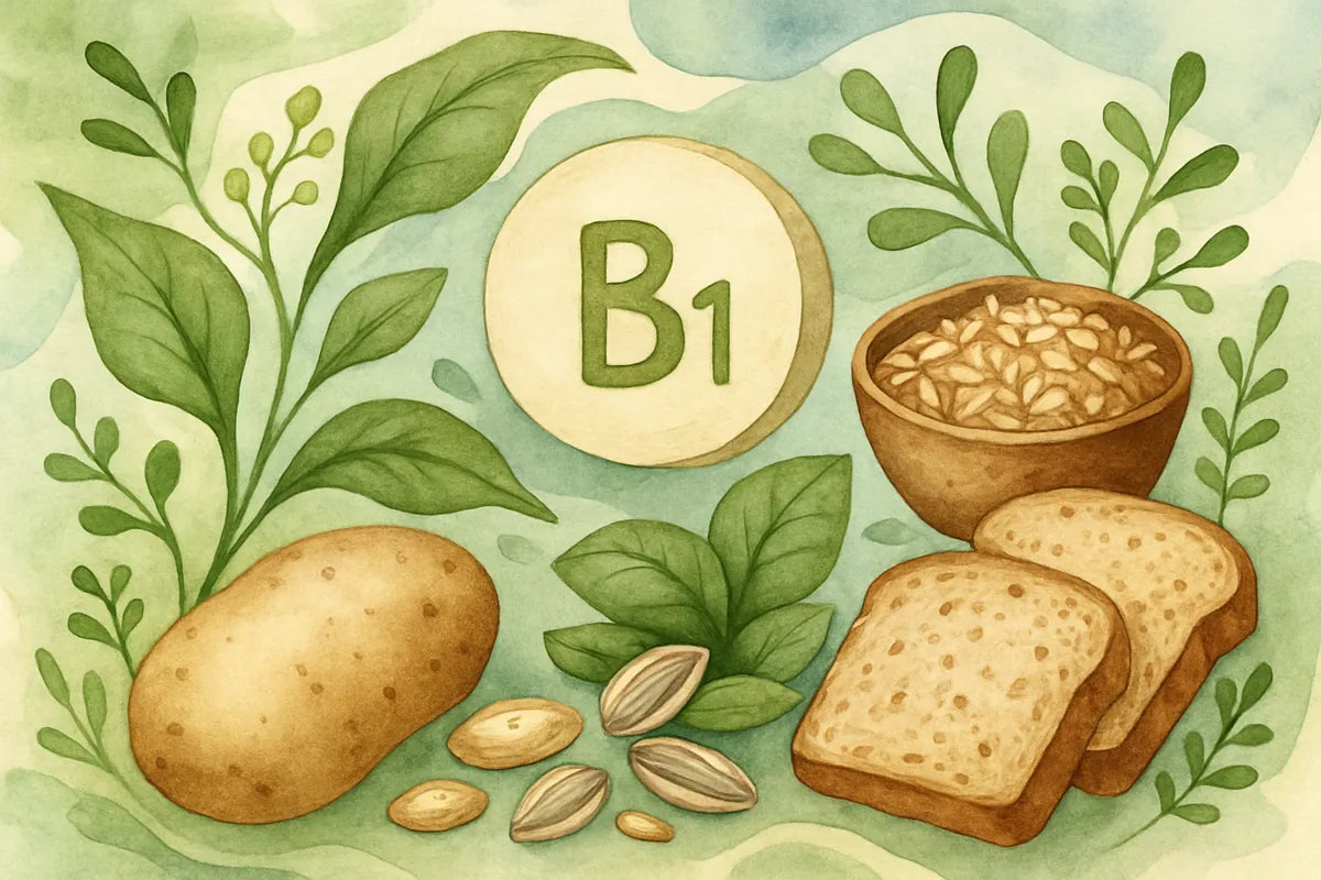 Vitamin B1: Why Thiamine Matters for Your Energy and Nerve Health - illustration