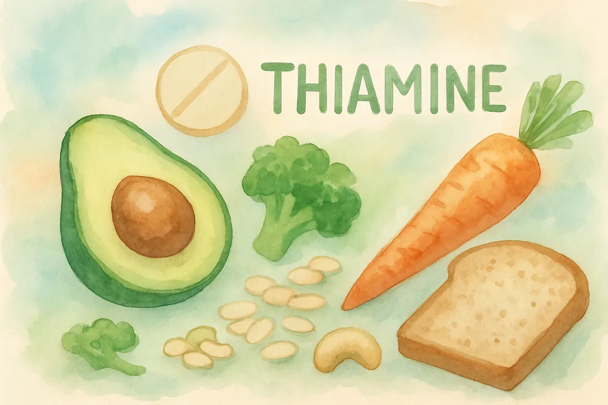 Thiamine: The Essential Vitamin That Keeps Your Body Running - illustration