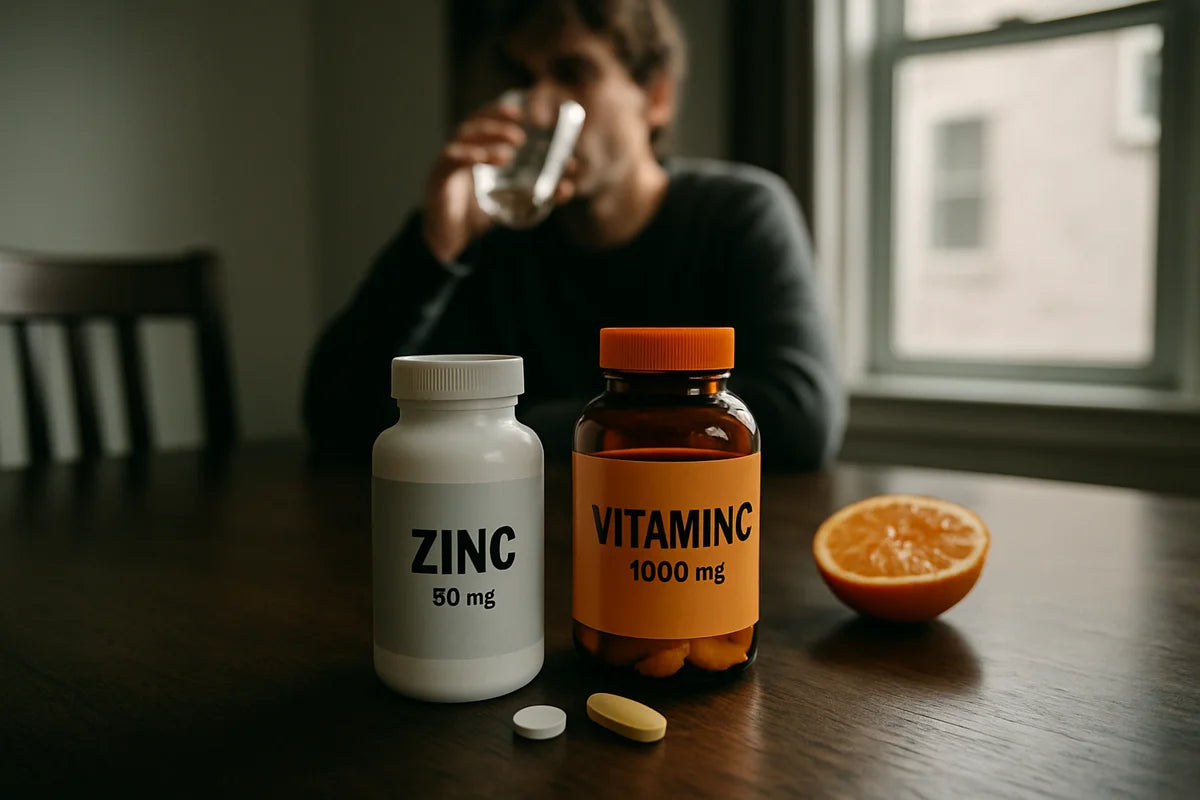 Zinc and Vitamin C Together: What Works, What Doesn’t, and How to Take Them Well - professional photograph