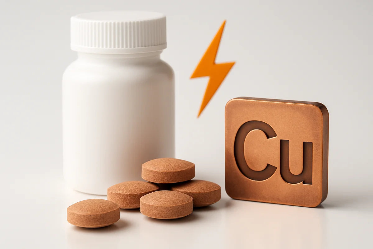 Why Chelated Copper Can Support Better Energy Metabolism - professional photograph
