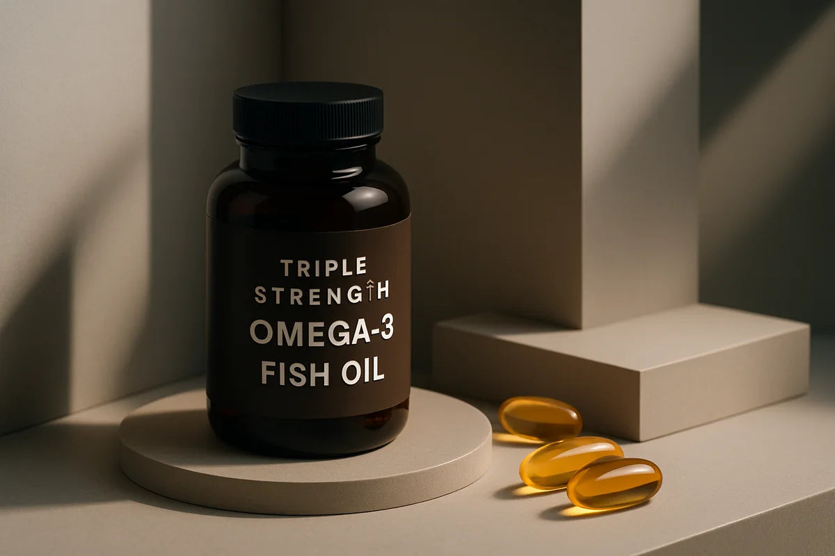 Triple Strength Omega-3 Fish Oil: What You’re Really Getting and How to Use It - professional photograph