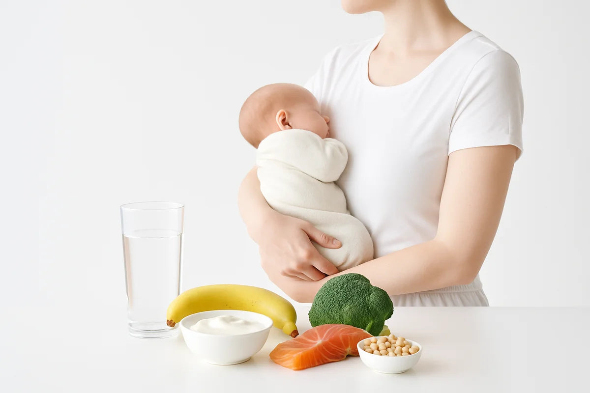 Eat to Heal and Stay Awake After Birth Without Overthinking It - professional photograph
