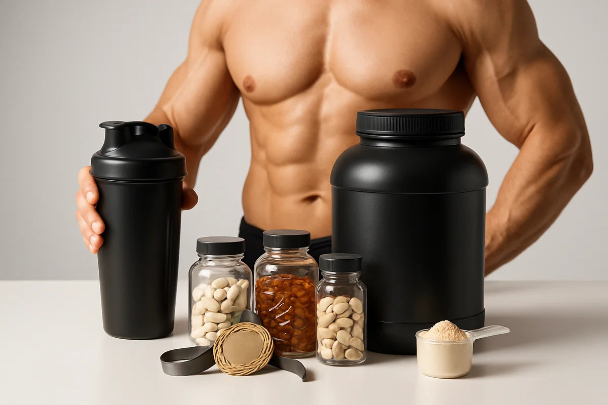 How to Prepare for a Fitness Competition with Supplements Without Wrecking Your Health - professional photograph