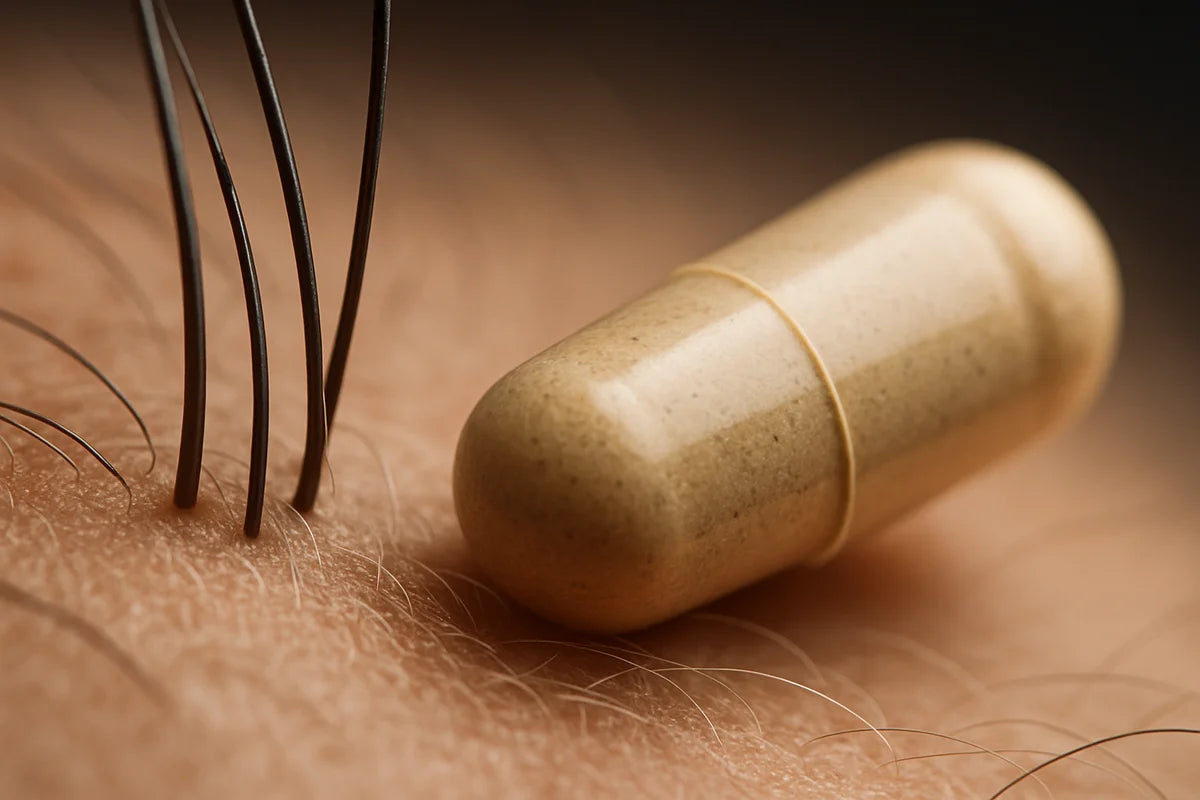 Do Hair Growth Supplements Actually Work for Hormonal Hair Loss? - professional photograph