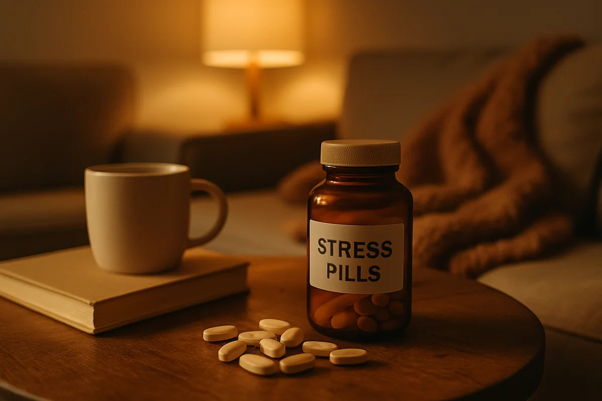 Stress Pills: What They Are, How They Work, and Safer Ways to Manage Stress - professional photograph