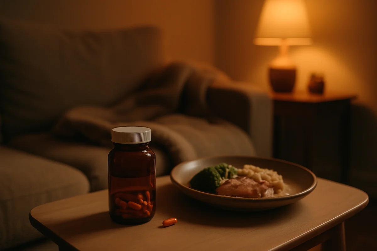 Best time to take vitamin B12 in relation to meals and why timing matters - professional photograph