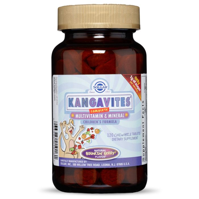 Solgar Kangavites  Multivitamin & Mineral Chewable 120 Tablets