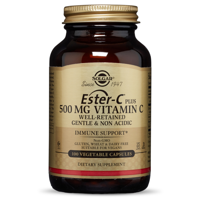 Solgar Ester-C  Plus 500 mg Vitamin C 100 vcaps